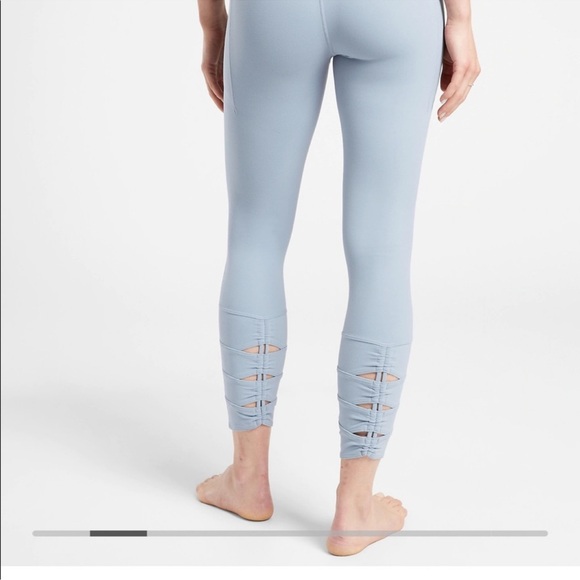 Athleta Pants - Salutation Stash Pocket II Cinch 7/8 Tight Medium